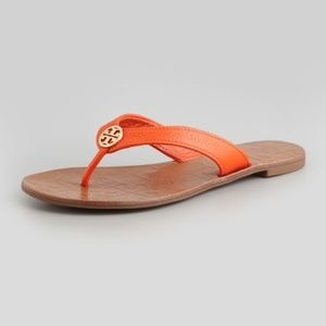 Tory Burch Thora Leather Thong Sandal